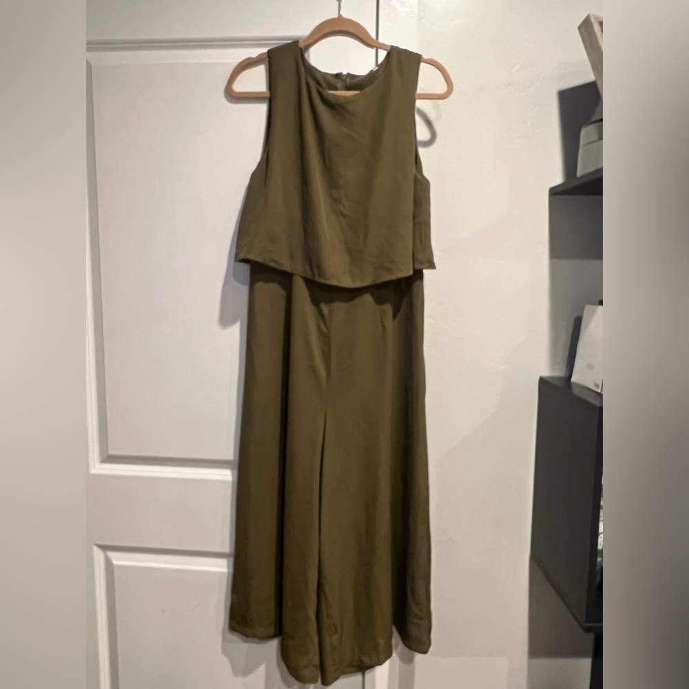 Olive Green Jumpsuit